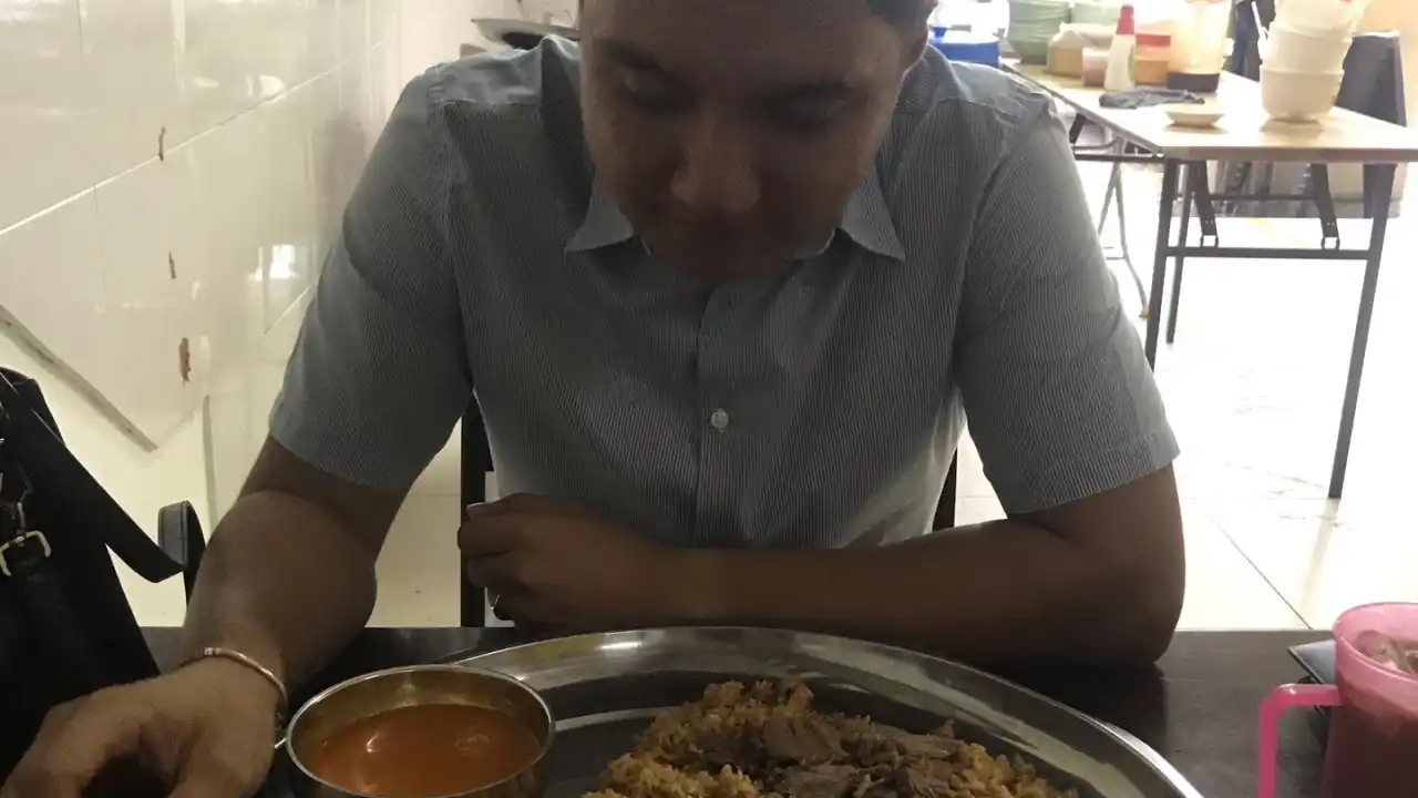 Nasi Daging Utara Sedap Baq Ang (Nasi Talam)