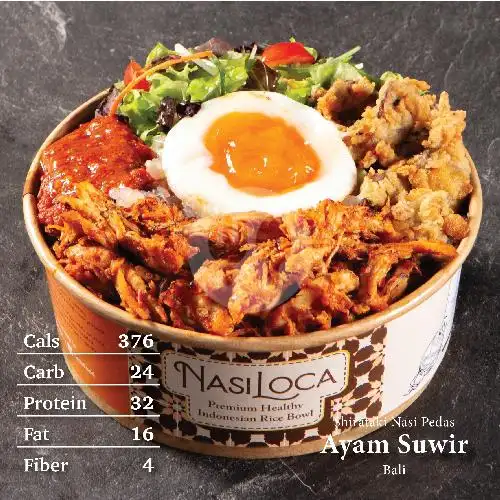 Gambar Makanan Nasi Loca Healthy Indonesia Rice Bowl - Jembatan Dua 20