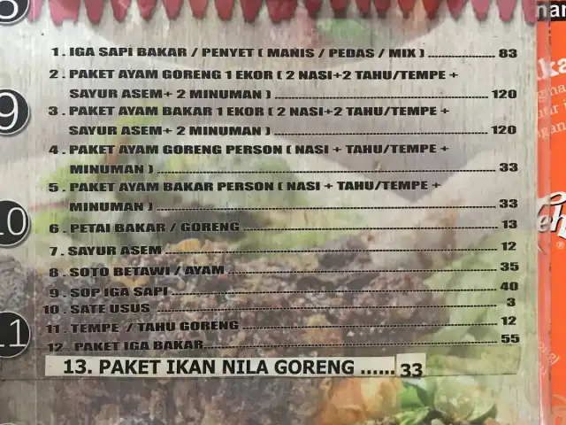 Gambar Makanan Waroeng Betawi Ibu Rudy Rozarie Khas Iga Bakar 2