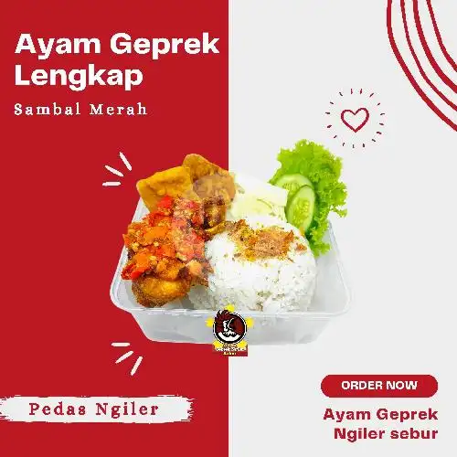 Gambar Makanan Ayam Geprek Ngiler Sebur, Budi Kemulyaan 1