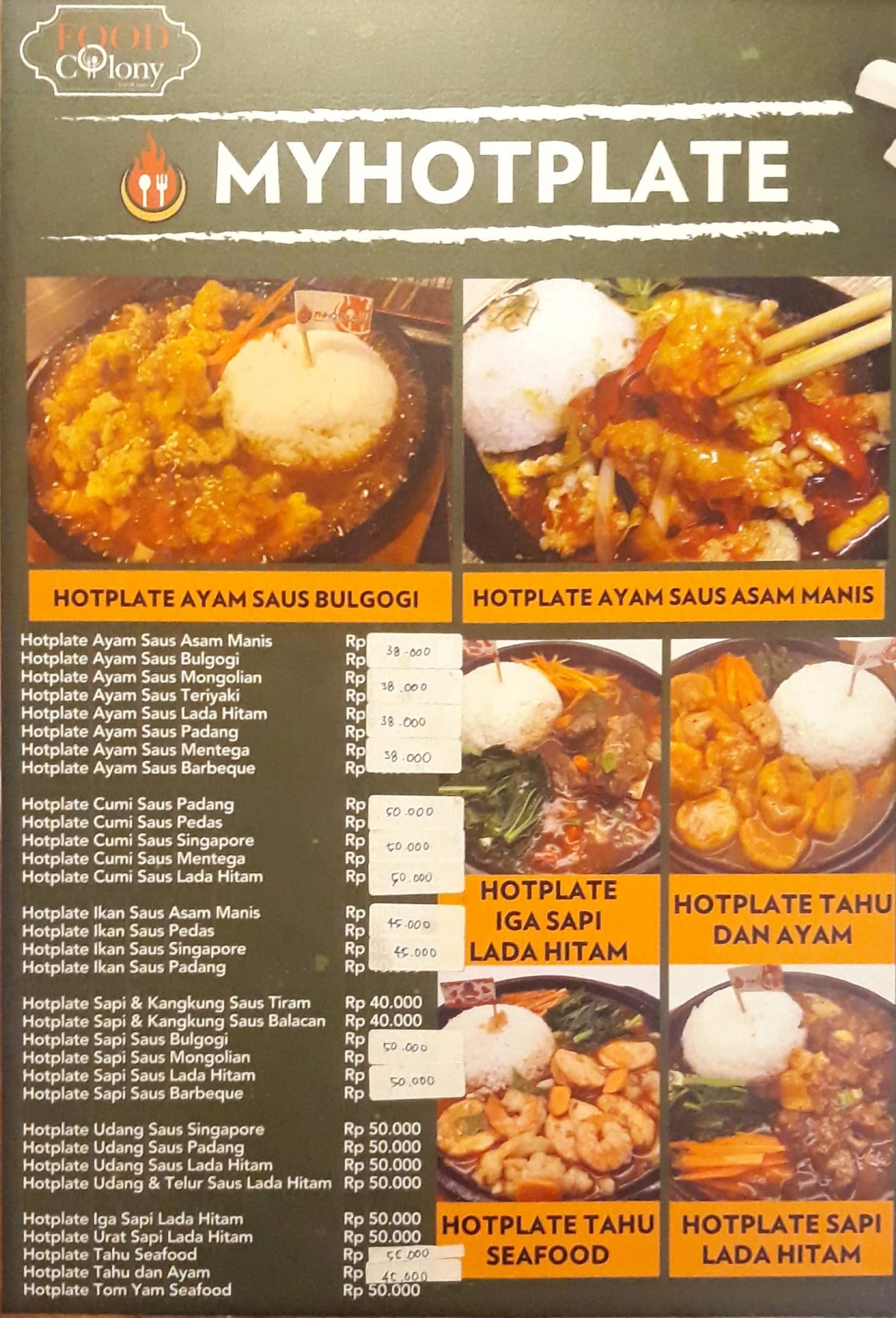 My Hot Plate terdekat Restoran dan Tempat Makan Restaurant terdekat di Jakarta