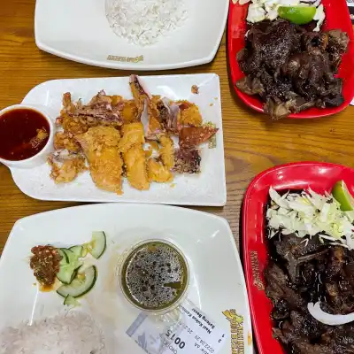 Nasi Kukus Sotong Besar