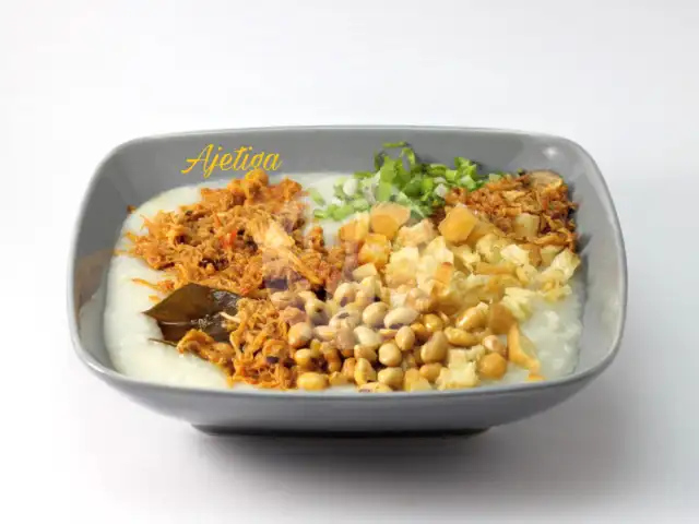 Gambar Makanan Bubur Ayam Ajetiga, Rungkut Mejoyo Raya 11