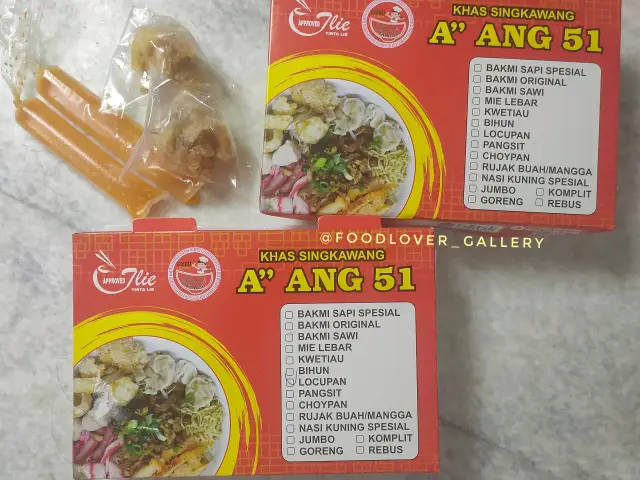 Gambar Makanan Bakmie Singkawang A'ang 51 15