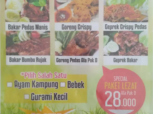 Gambar Makanan Ayam Bakar Pak D 9