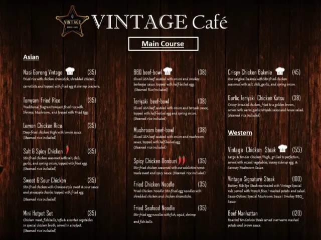 Gambar Makanan Vintage Cafe 19