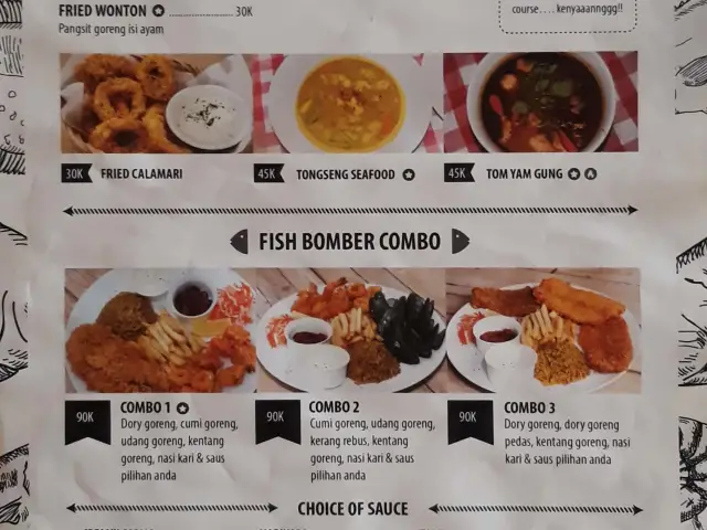 Gambar Makanan Fish Bomber Seafood Cafe 19