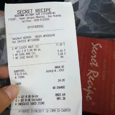 Secret Recipe Gua Musang