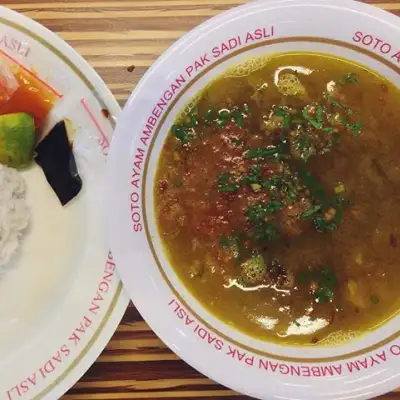 Soto Ayam Ambengan Pak Sadi (ASLI)