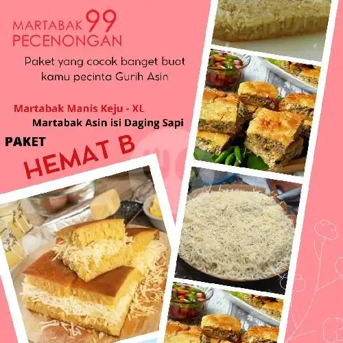 Gambar Makanan Martabak Pecenongan 99 Cabang Jatinegara, Jatinegara Timur 3