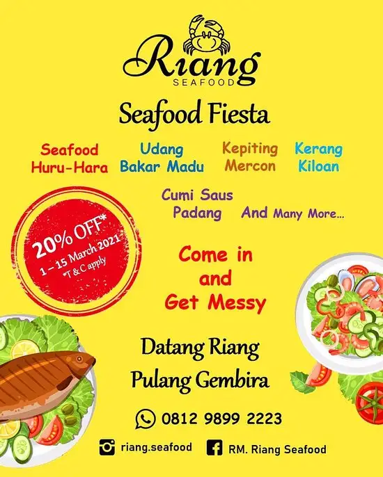 Gambar Makanan RM. Riang Seafood 7