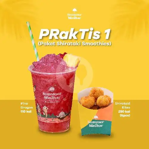 Gambar Makanan Summer Minibar (Healthy Smoothies and Shirataki), BSD Unifarm 18