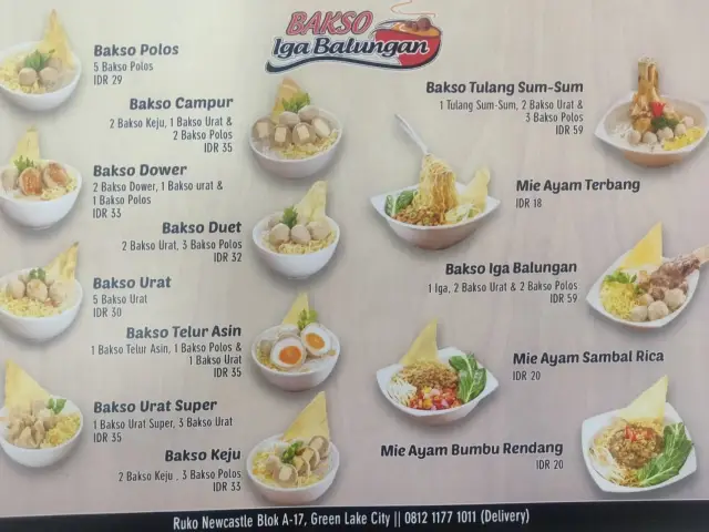 Bakso Iga Balungan