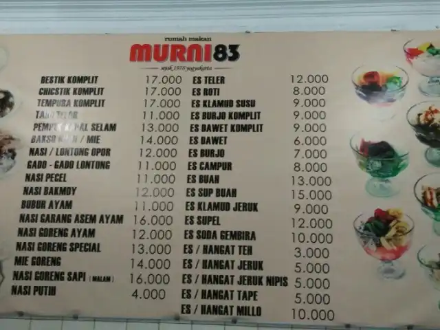 Gambar Makanan Rumah Makan Murni 83 11