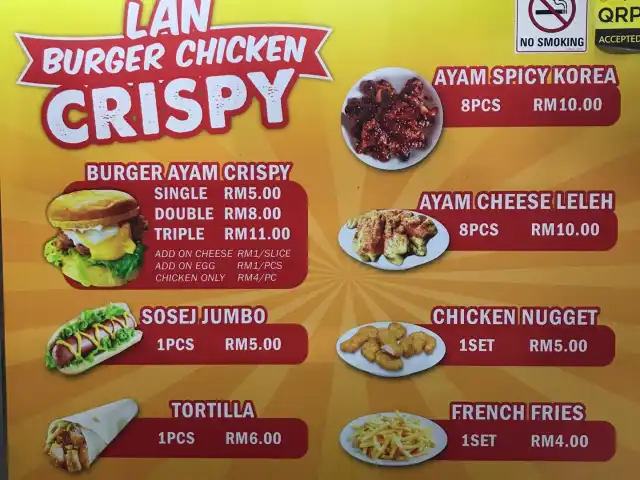Lan Burger Chicken Crispy Food Photo 3