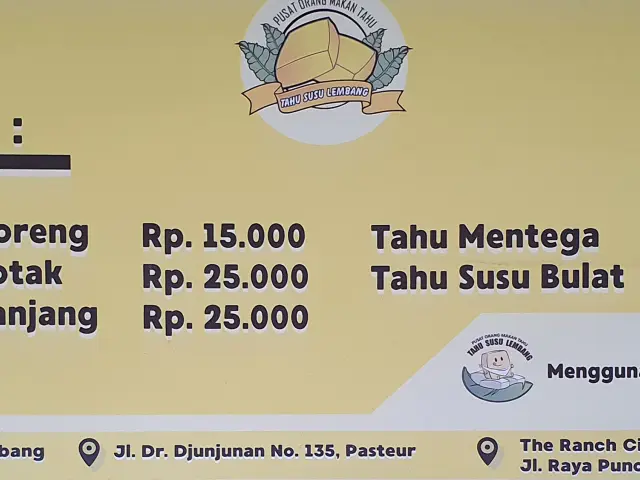 Tahu Susu Lembang