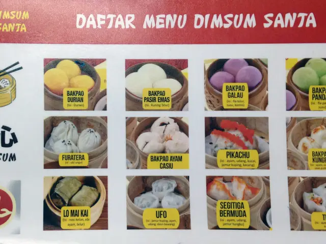 Gambar Makanan Dimsum Santa 4