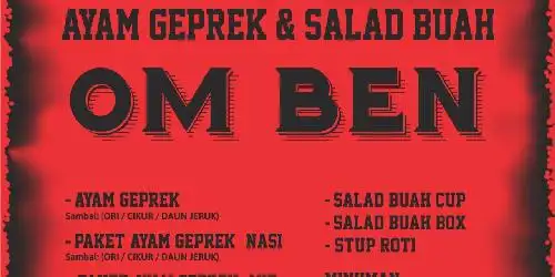 Ayam Geprek Om Ben, Tangkuban Perahu