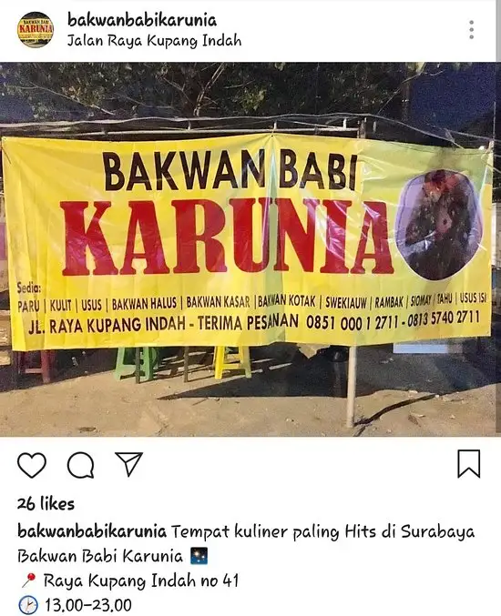 Bakwan Babi Karunia