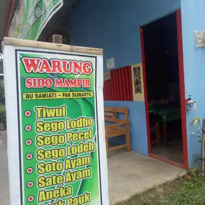 Warung Lodho SIDO MAMPIR Bu Sami