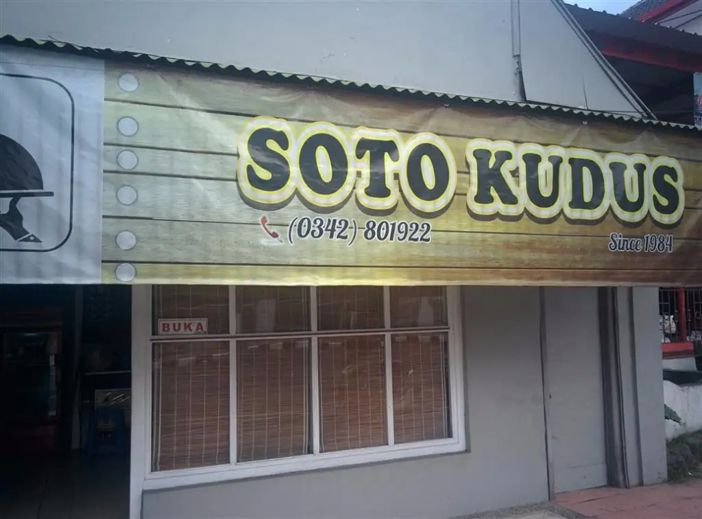 Soto Kudus Bu Is