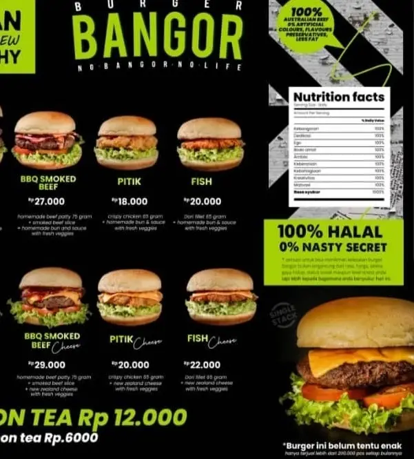 Gambar Makanan Burger Bangor 13