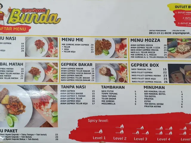 Gambar Makanan Ayam Geprek Bunda 1