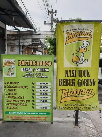 Gambar Makanan Nasi Uduk Bebek Goreng Bu Bibit 3