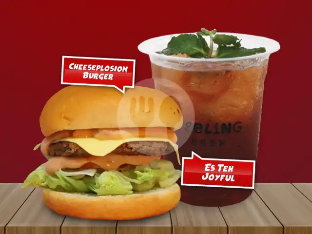 Gambar Makanan Boom Burger, Medan Maimun 2