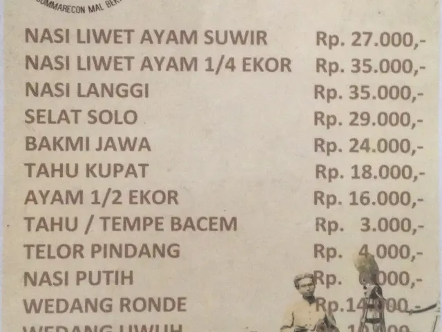 Gambar Makanan Nasi Liwet dan Nasi Langi Nikimawon 1