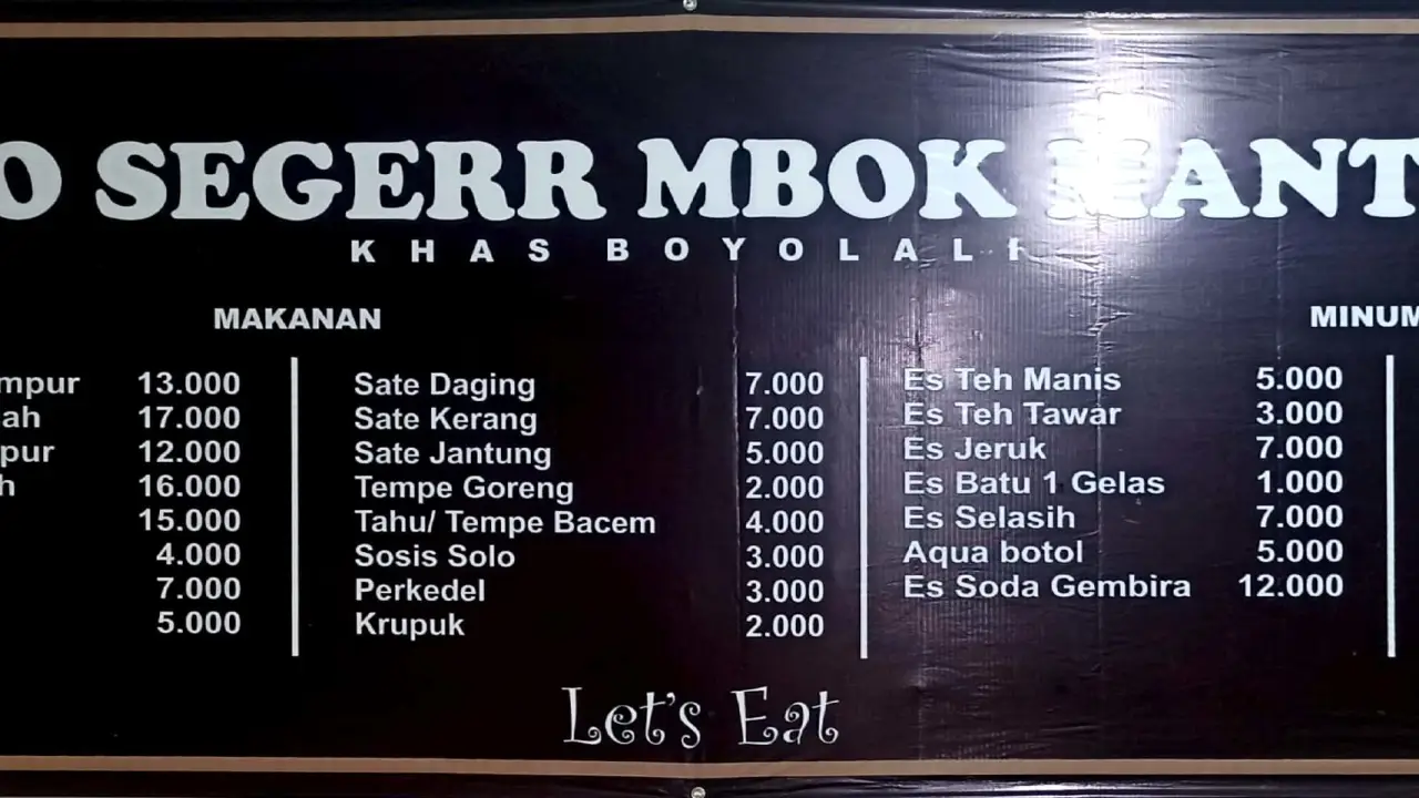 Soto Segerr Mbok Mantull