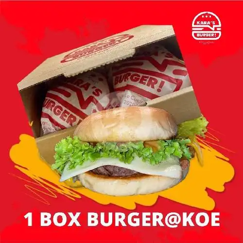 Gambar Makanan Kara's Burger Cab GM, Gambir 5