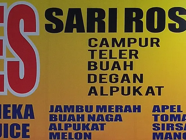 Gambar Makanan Aneka Jus Buah & Es Campur 1