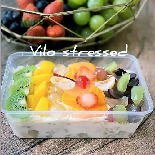 Gambar Makanan Vilo Stressed Salad Buah, Kawasan Megamas 2