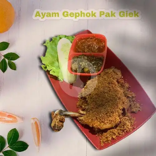 Gambar Makanan Ayam Gephok Pak Giek, Mastrip 1