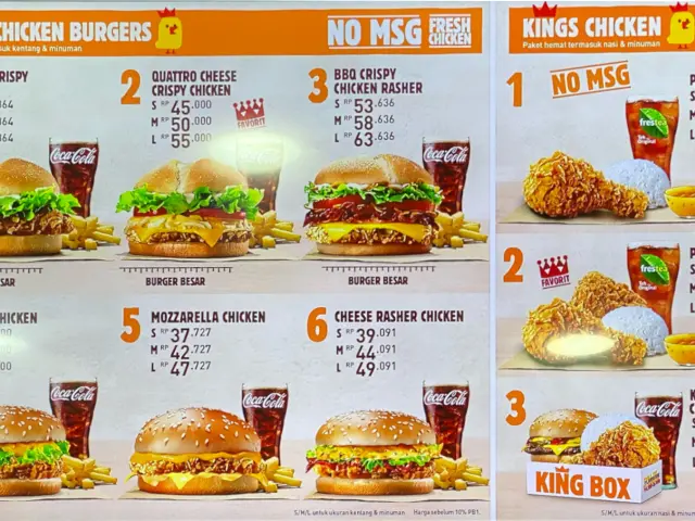 Gambar Makanan Burger King 10