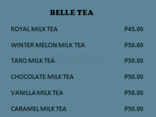 Belle Tea Food Photo 1