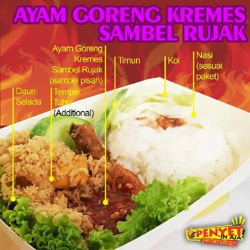 Gambar Makanan PENYETIN AJA, Harjamukti 8