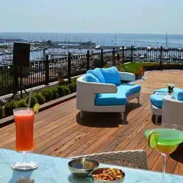 Ouzo Roof Restaurant - Wyndham Grand İstanbul Kalamış Marina Hotel'nin yemek ve ambiyans fotoğrafları 36