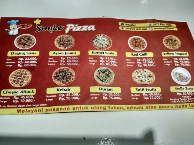 Gambar Makanan Smile Pizza Hasanudin G4B (Parkiran Yahoo) 1