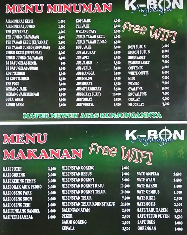 KBON Angkringan