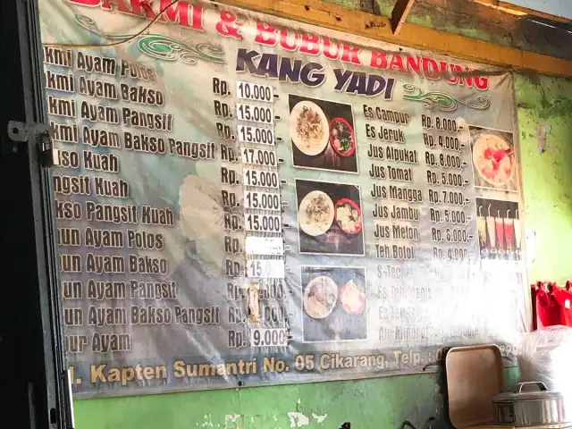 Gambar Makanan BAKMI & BUBUR BANDUNG KANG YADI 3