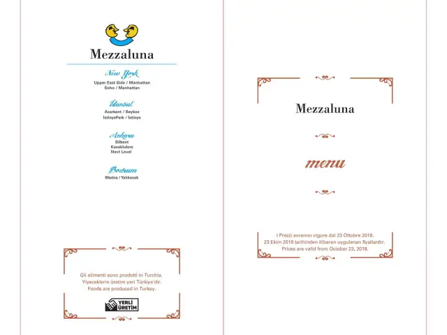 Mezzaluna'nin yemek ve ambiyans fotoğrafları 1