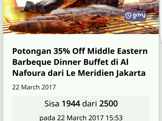 Gambar Makanan Al Nafoura Lebanese Restaurant 14