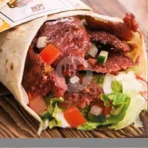Gambar Makanan Ayam Geprek Dan Kebab Turki, Kramat 3