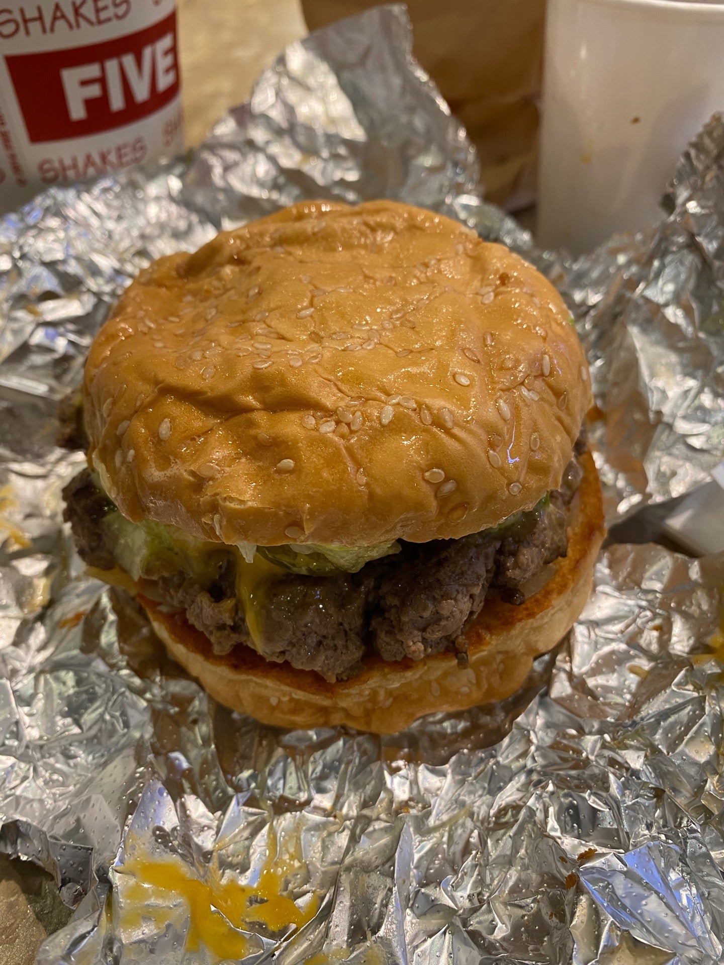 Five Guys, Dinner, Kuala Lumpur YummyAdvisor