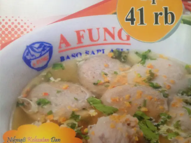 Gambar Makanan A Fung Baso Sapi Asli 4