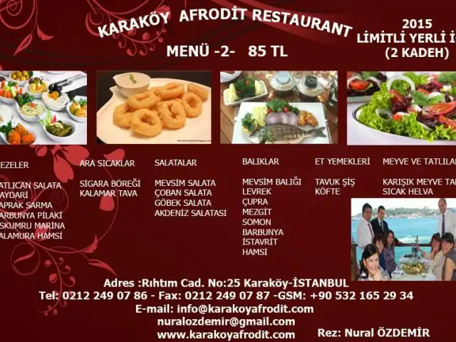 Karaköy Dedem Afrodit Balık Restaurant'nin yemek ve ambiyans fotoğrafları 12