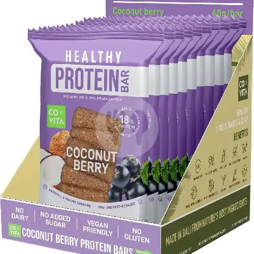 Gambar Makanan Covita Protein Bars & Healthy Soda, Kuta Utara 6