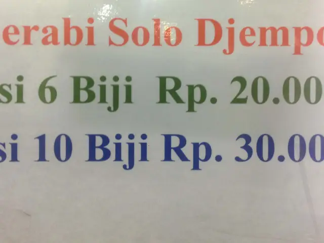 Gambar Makanan Serabi Solo D'jempol 1